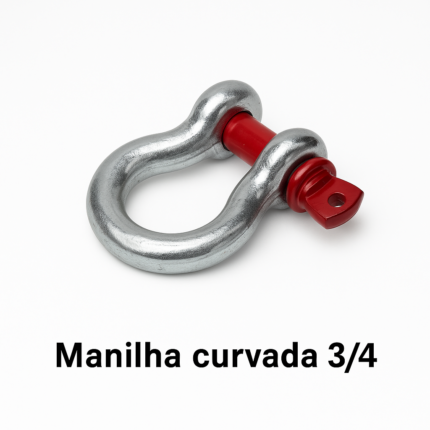 Manilha 3/4 – Forjada para Resgates Off-Road